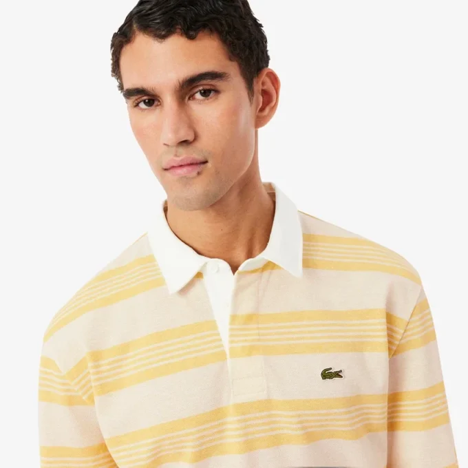 Rugby-Poloshirt mit Streifen im Relaxed Fit Rugby-Poloshirt mit Streifen im Relaxed Fit