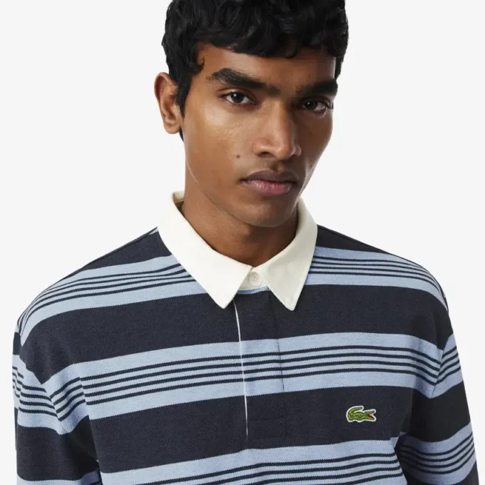 Rugby-Poloshirt mit Streifen im Relaxed Fit Rugby-Poloshirt mit Streifen im Relaxed Fit