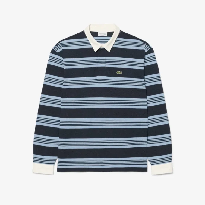 Rugby-Poloshirt mit Streifen im Relaxed Fit Rugby-Poloshirt mit Streifen im Relaxed Fit