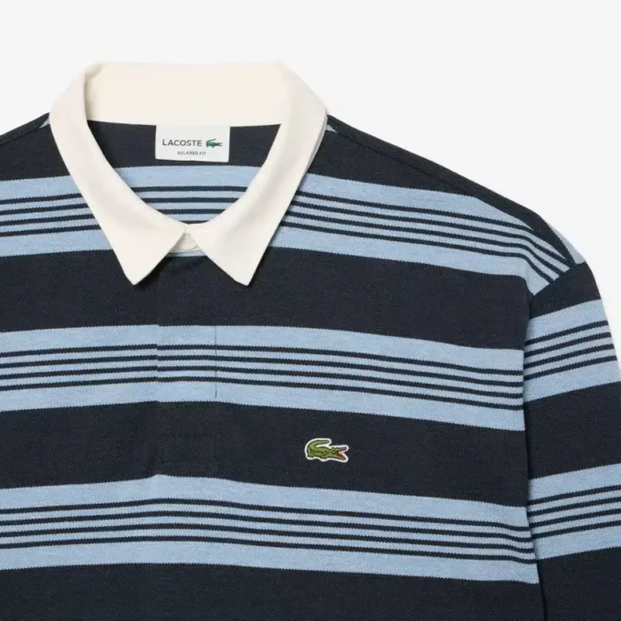 Rugby-Poloshirt mit Streifen im Relaxed Fit Rugby-Poloshirt mit Streifen im Relaxed Fit