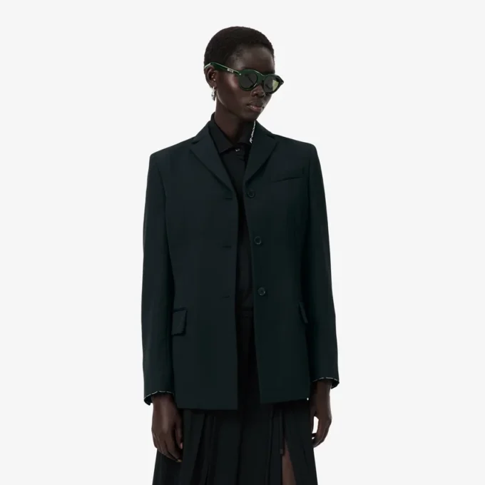 Runway-Blazer aus leichter Wolle Runway-Blazer aus leichter Wolle