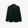 Runway-Blazer aus Satin mit Schalkragen Runway-Blazer aus Satin mit Schalkragen