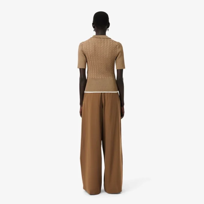 Runway-Hose aus Woll-Blend in weiter Passform Runway-Hose aus Woll-Blend in weiter Passform