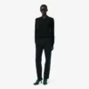 Runway-Hose aus Wolle mit geradem Schnitt Runway-Hose aus Wolle mit geradem Schnitt