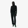 Runway-Hose aus Wolle mit geradem Schnitt Runway-Hose aus Wolle mit geradem Schnitt