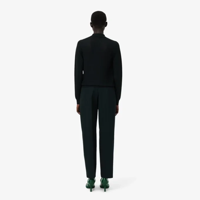 Runway-Hose aus Wolle mit geradem Schnitt Runway-Hose aus Wolle mit geradem Schnitt