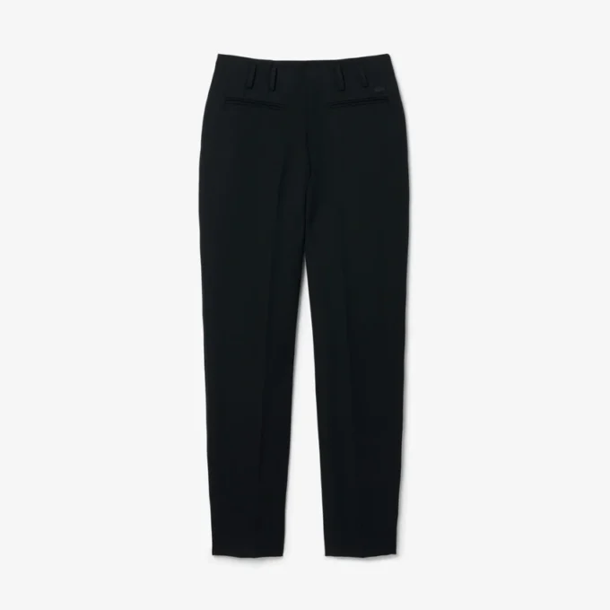 Runway-Hose aus Wolle mit geradem Schnitt Runway-Hose aus Wolle mit geradem Schnitt