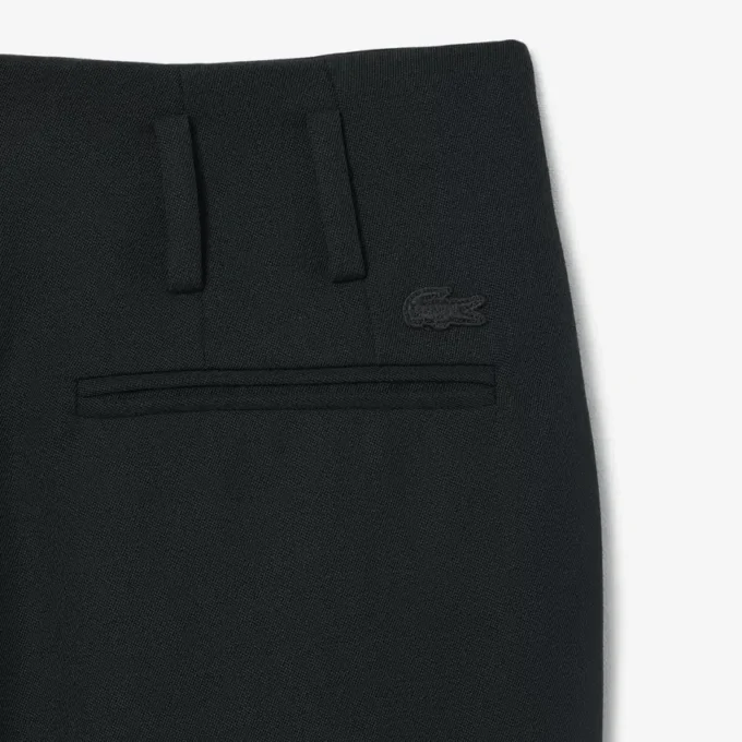 Runway-Hose aus Wolle mit geradem Schnitt Runway-Hose aus Wolle mit geradem Schnitt