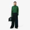 Runway-Hose aus Wolle mit weitem Schnitt