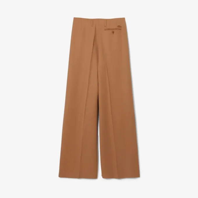 Runway-Hose aus Wolle mit weitem Schnitt