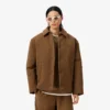Runway-Jacke aus Wolle-Blend mit Wattierung Runway-Jacke aus Wolle-Blend mit Wattierung