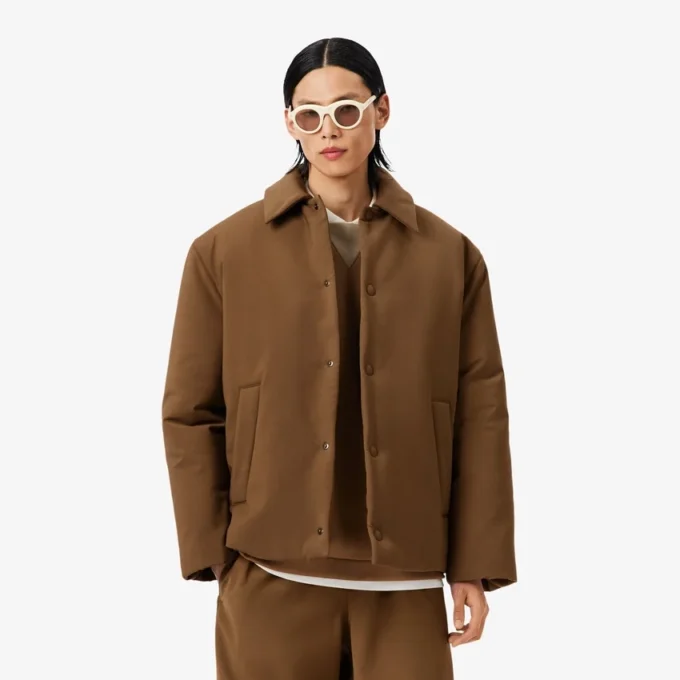 Runway-Jacke aus Wolle-Blend mit Wattierung Runway-Jacke aus Wolle-Blend mit Wattierung