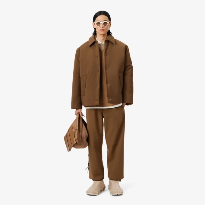 Runway-Jacke aus Wolle-Blend mit Wattierung Runway-Jacke aus Wolle-Blend mit Wattierung