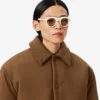 Runway-Jacke aus Wolle-Blend mit Wattierung Runway-Jacke aus Wolle-Blend mit Wattierung