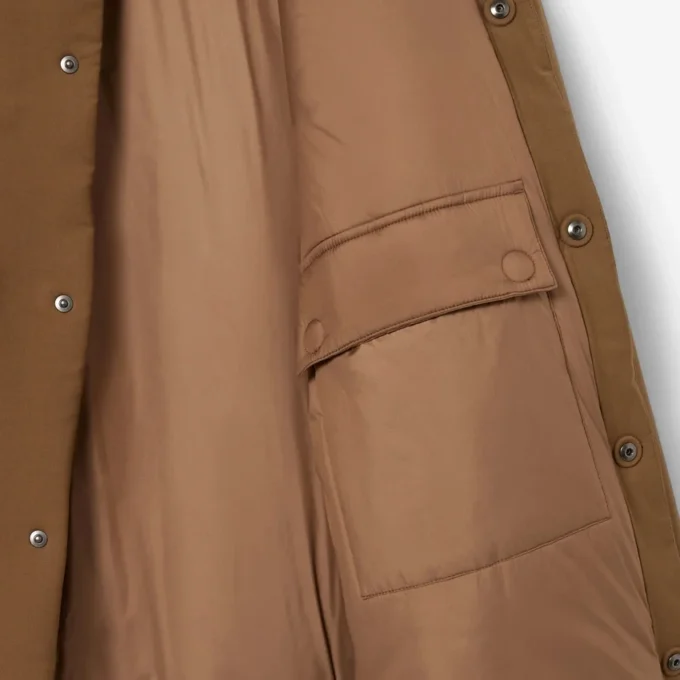 Runway-Jacke aus Wolle-Blend mit Wattierung Runway-Jacke aus Wolle-Blend mit Wattierung