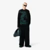 Runway Jacquard-Pullover mit Krokodil-Motiv Runway Jacquard-Pullover mit Krokodil-Motiv