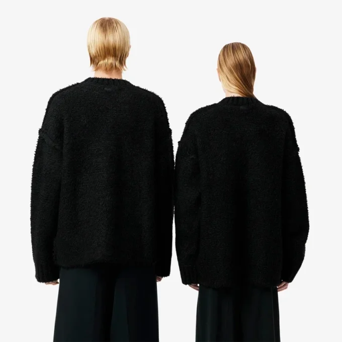 Runway Jacquard-Pullover mit Krokodil-Motiv Runway Jacquard-Pullover mit Krokodil-Motiv