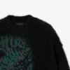 Runway Jacquard-Pullover mit Krokodil-Motiv Runway Jacquard-Pullover mit Krokodil-Motiv