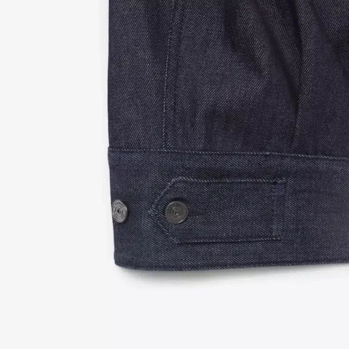 Runway-Jeansjacke in Indigo