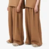Runway-Jogginghose aus plissiertem Satin