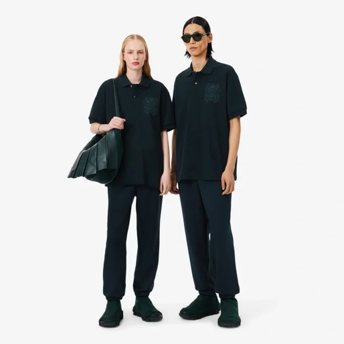 Runway-Jogginghose aus Satin Runway-Jogginghose aus Satin