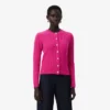 Runway Kaschmir-Strickjacke mit Zopfmuster Runway Kaschmir-Strickjacke mit Zopfmuster