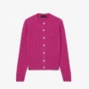 Runway Kaschmir-Strickjacke mit Zopfmuster Runway Kaschmir-Strickjacke mit Zopfmuster