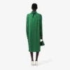 Runway-Kleid mit Satin-Schalausschnitt und Print Runway-Kleid mit Satin-Schalausschnitt und Print