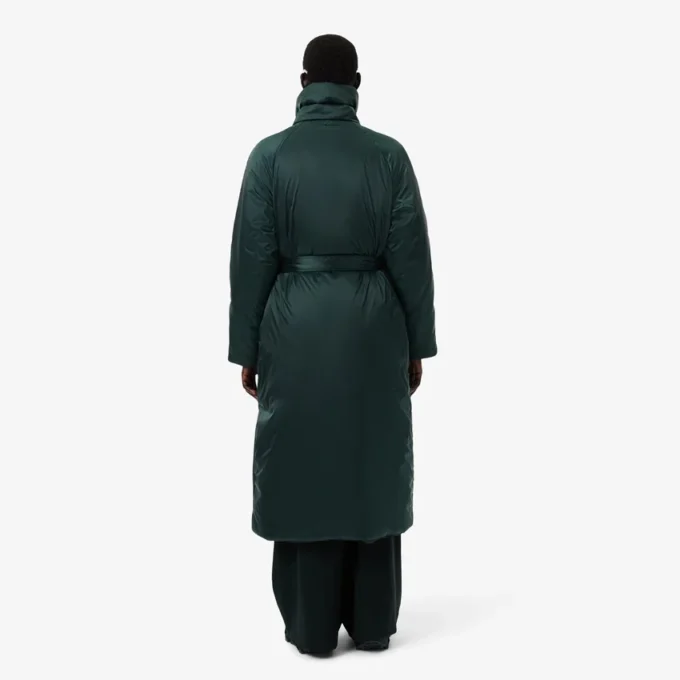 Runway Lange, schillernde Pufferjacke Runway Lange, schillernde Pufferjacke