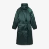 Runway Lange, schillernde Pufferjacke Runway Lange, schillernde Pufferjacke