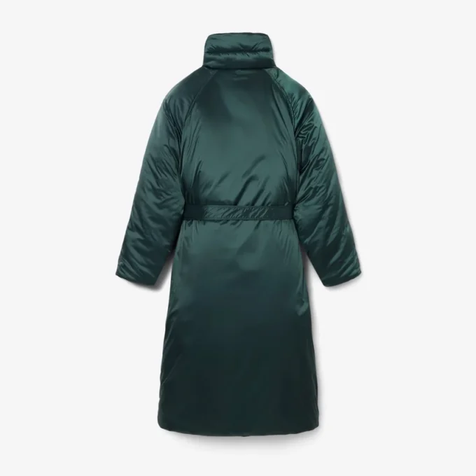 Runway Lange, schillernde Pufferjacke Runway Lange, schillernde Pufferjacke
