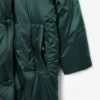 Runway Lange, schillernde Pufferjacke Runway Lange, schillernde Pufferjacke