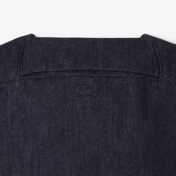 Runway Loose Fit Denim-Poloshirt Runway Loose Fit Denim-Poloshirt