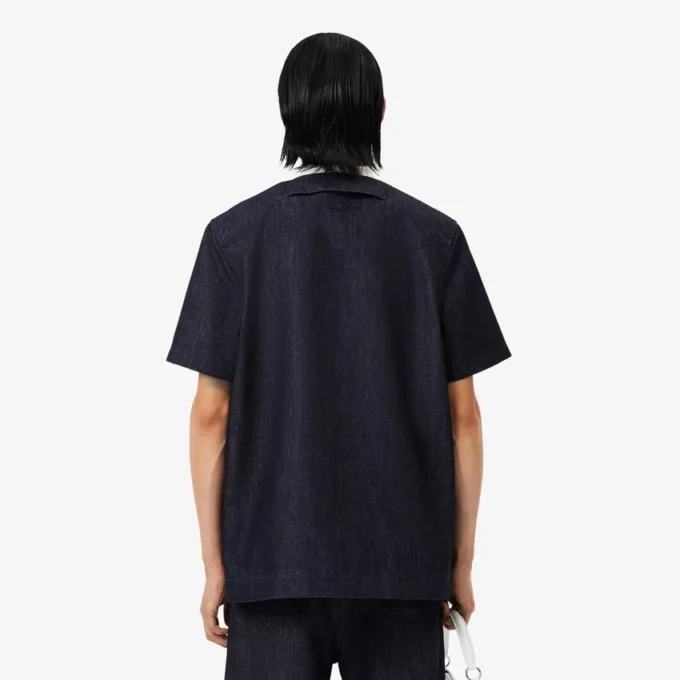 Runway Loose Fit Denim-Poloshirt Runway Loose Fit Denim-Poloshirt