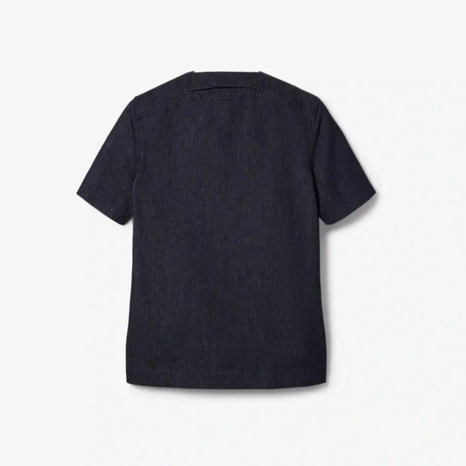 Runway Loose Fit Denim-Poloshirt Runway Loose Fit Denim-Poloshirt