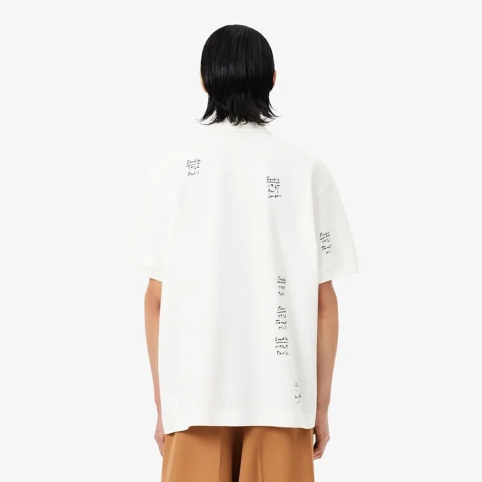 Runway Loose Fit Graphic Piqua Poloshirt Runway Loose Fit Graphic Piqua Poloshirt