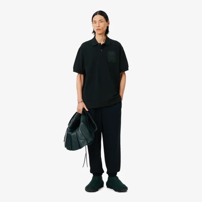 Runway Loose Fit Shield Piqué-Poloshirt Runway Loose Fit Shield Piqué-Poloshirt