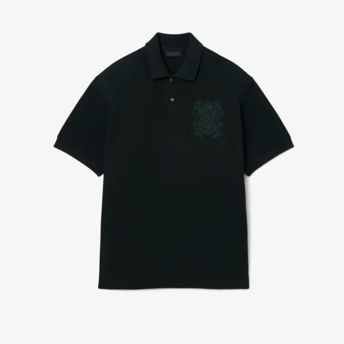 Runway Loose Fit Shield Piqué-Poloshirt Runway Loose Fit Shield Piqué-Poloshirt