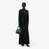 Runway-Maxikleid mit Polokragen aus Seide Runway-Maxikleid mit Polokragen aus Seide