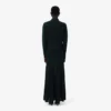 Runway-Maxikleid mit Polokragen aus Seide Runway-Maxikleid mit Polokragen aus Seide