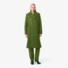 Runway-Peacoat aus langer Slub-Wolle Runway-Peacoat aus langer Slub-Wolle