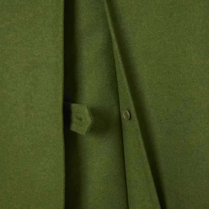 Runway-Peacoat aus langer Slub-Wolle Runway-Peacoat aus langer Slub-Wolle