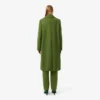 Runway-Peacoat aus langer Slub-Wolle Runway-Peacoat aus langer Slub-Wolle