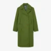 Runway-Peacoat aus langer Slub-Wolle Runway-Peacoat aus langer Slub-Wolle