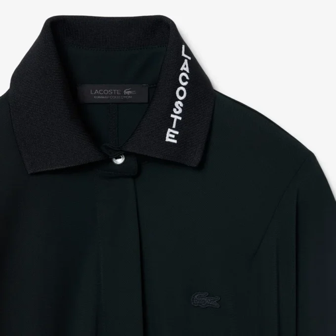 Runway-Poloshirt-Maxikleid mit Plissee Runway-Poloshirt-Maxikleid mit Plissee