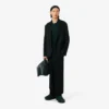 Runway-Pullover aus Merinowolle mit Polokragen Runway-Pullover aus Merinowolle mit Polokragen