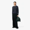 Runway-Pullover aus Merinowolle mit Polokragen Runway-Pullover aus Merinowolle mit Polokragen