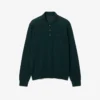 Runway-Pullover aus Merinowolle mit Polokragen Runway-Pullover aus Merinowolle mit Polokragen