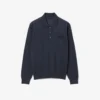 Runway-Pullover aus Merinowolle mit Polokragen Runway-Pullover aus Merinowolle mit Polokragen