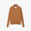 Runway-Pullover aus Wollmischung mit Poloshirt-Kragen Runway-Pullover aus Wollmischung mit Poloshirt-Kragen